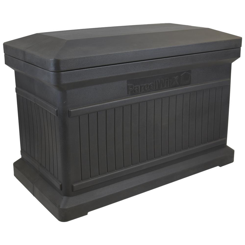 Graphite Standard Horizontal Architectrual ParcelWirx Delivery Drop Box - Super Arbor