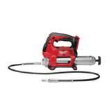 Milwaukee M18 18-Volt Lithium-Ion Cordless 2-Speed Grease Gun with M18 5.0Ah Battery, 48 in. Hose