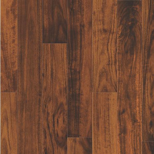 natural floors 4.72-in Natural Acacia Handscraped Engineered Hardwood Flooring (18.76-sq ft) - Super Arbor