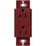 Claro 15 Amp Duplex Outlet, White - Super Arbor