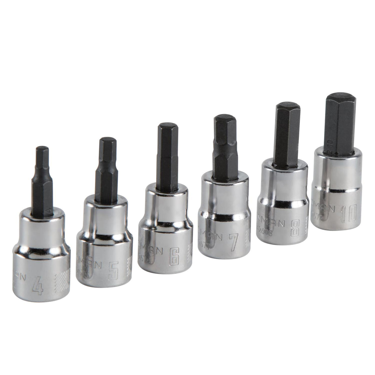 Craftsman 3/8 in. Metric Hex Bit Socket Set, 6 pc