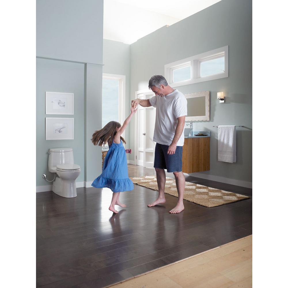 Carlyle II 1-Piece 1.28 GPF Single Flush Elongated Skirted Toilet with CeFiONtect in Sedona Beige - Super Arbor