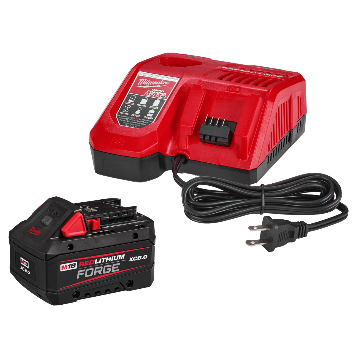Milwaukee M18 FUEL Brushless Cordless 2-Gal Compact Quiet Air Compressor w/ M18 FUEL 7-1/4 in. Rear Handle Circular Saw (Tool-Only)