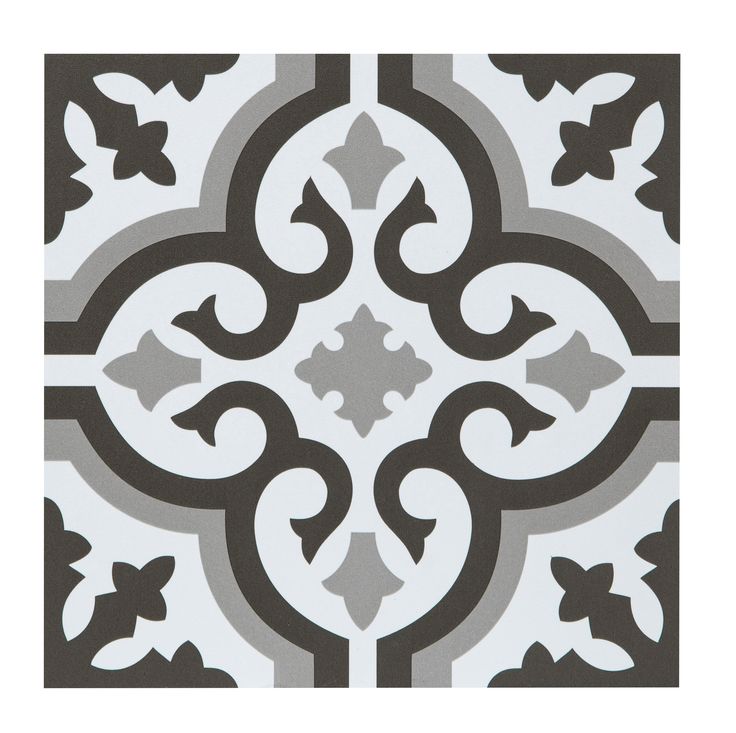 Style Selections Charlotte Deco 3-mil x 12-in W x 12-in L Water Resistant Peel and Stick Luxury Vinyl Tile Flooring