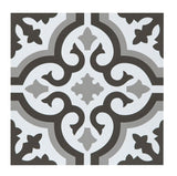 Style Selections Charlotte Deco 3-mil x 12-in W x 12-in L Water Resistant Peel and Stick Luxury Vinyl Tile Flooring