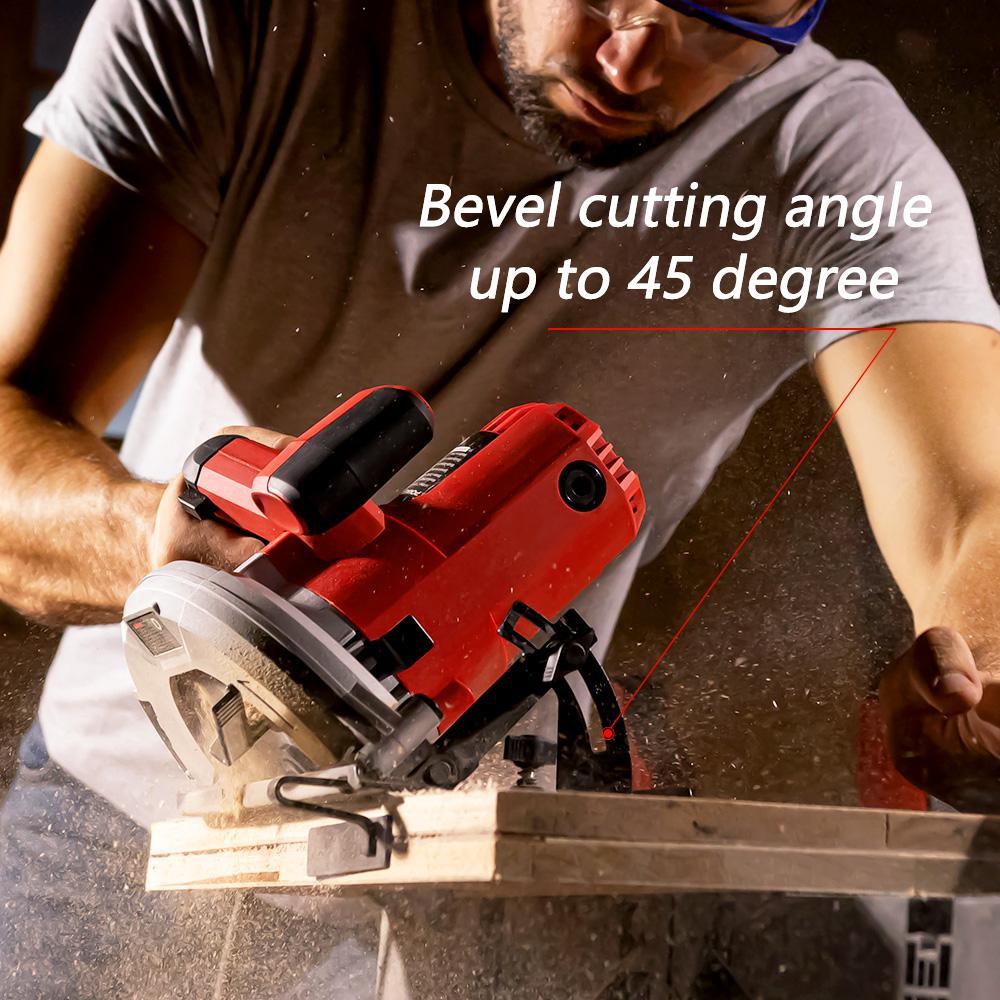 7-1/4 in. 14 Amp Electric Circular Saw - Super Arbor