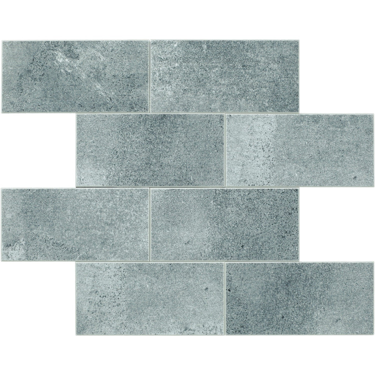 Daltile Smart Stick Sky Blue 10-in x 13-in Glossy PVC Peel and stick Mosaic Wall Tile product image