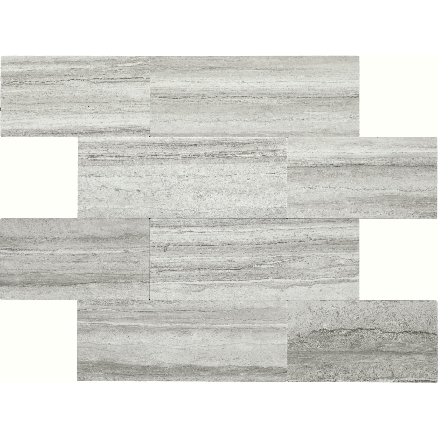 Daltile Smart Stick Stone Mist 10-in x 14-in Matte PVC Peel and stick Mosaic Wall Tile product image