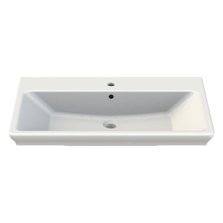 Nameeks Arica Wall Mounted Bathroom Sink in White