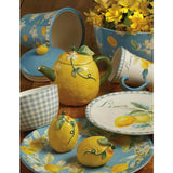 Citron 16-Piece Patterned Multi-Colored Earthenware Dinnerware Set (Service for 4)