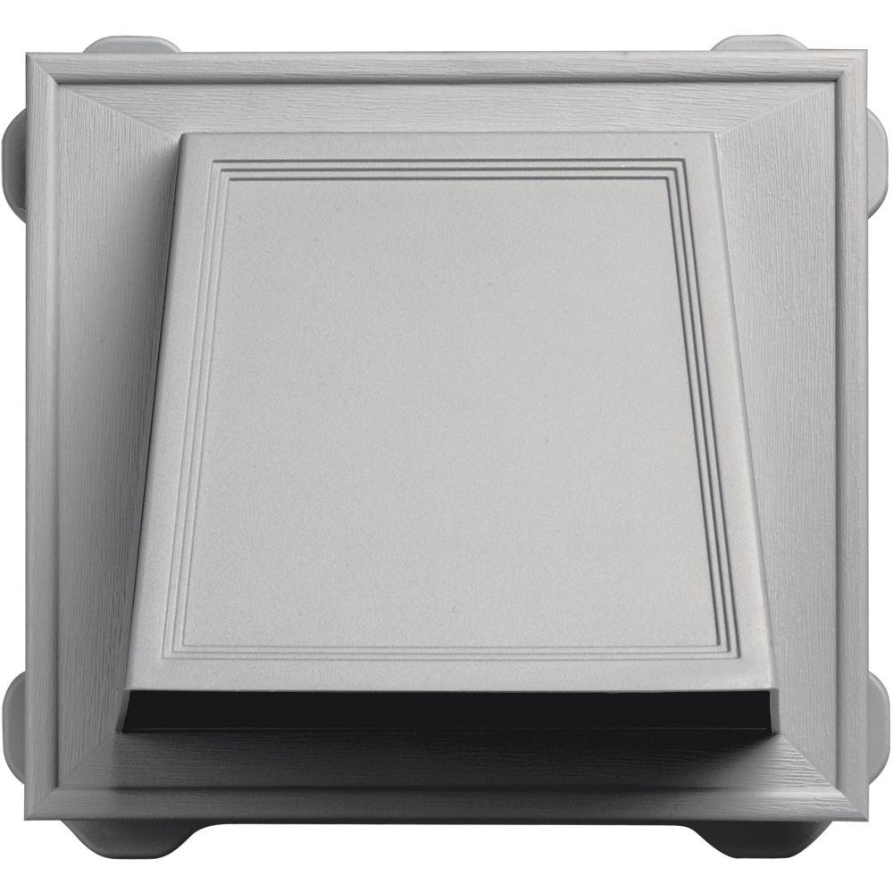 6 in. Hooded Siding Vent #030-Paintable - Super Arbor