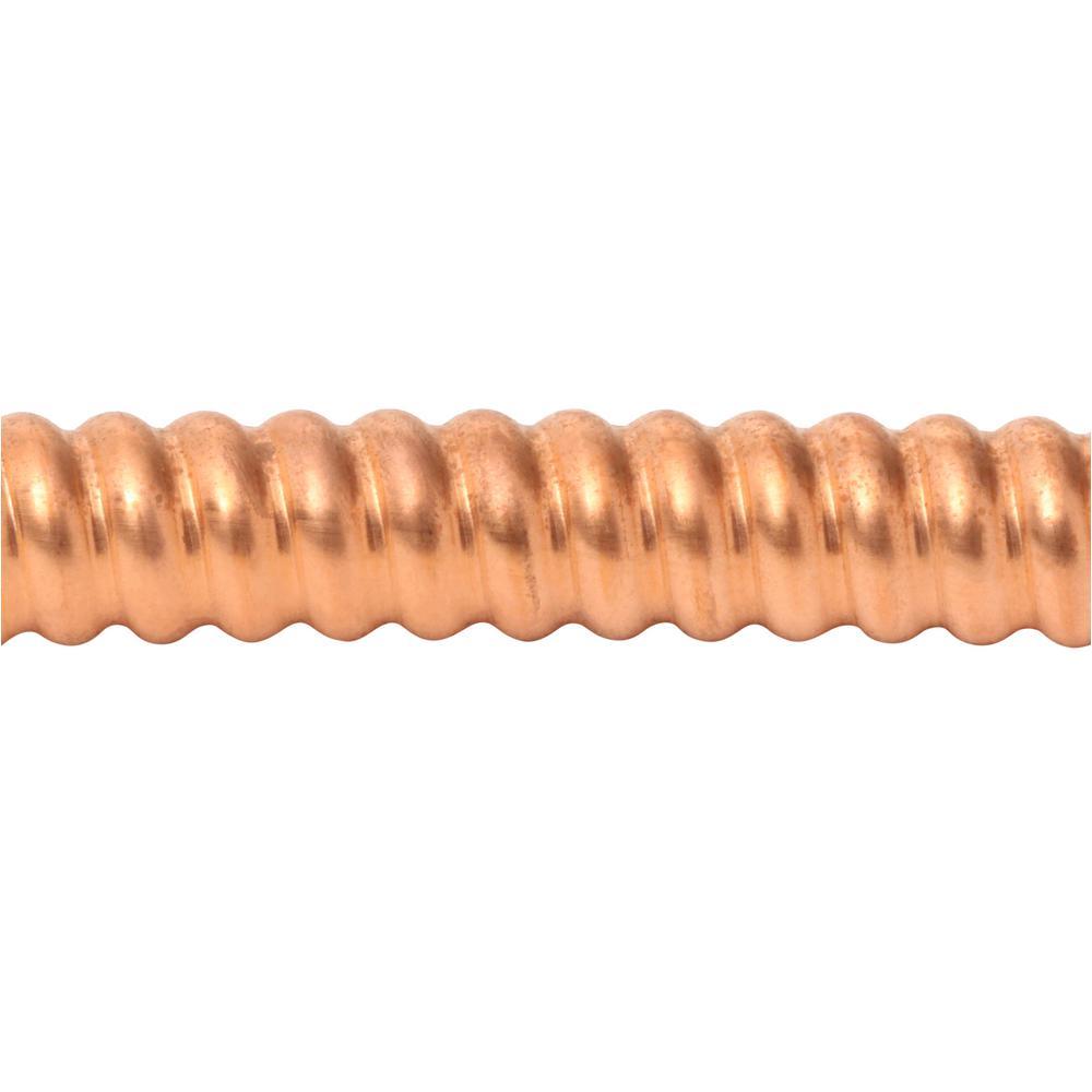 3/4 in. FIP/MIP x 3/4 in. Nominal Male/Female Sweat x 15 in. Copper Water Heater Connector (7/8 in. O.D.) - Super Arbor