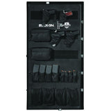 Tactical 20-Gun Fire-Resistant Safe with Electronic Lock and Door Storage - Super Arbor