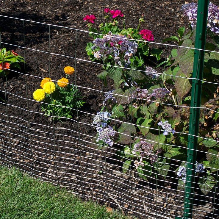 Everbilt 2.3 ft. x 50 ft. Galvanized Steel Garden Welded Wire Fence