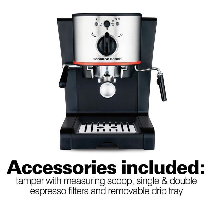 2-Cup Stainless Steel Automatic Espresso Machine with Milk Frother