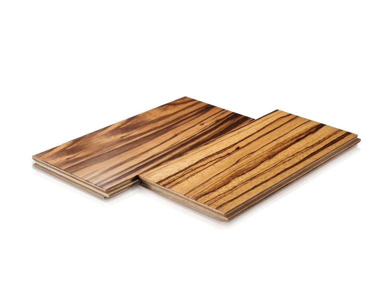 Zebra Wood Engineered Wood Flooring. Exotic Collection
