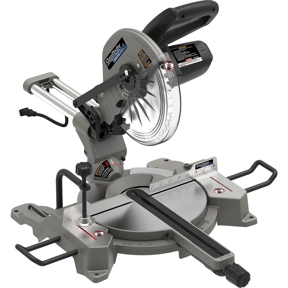 12 in. Sliding Compound Miter Saw with Laser - Super Arbor