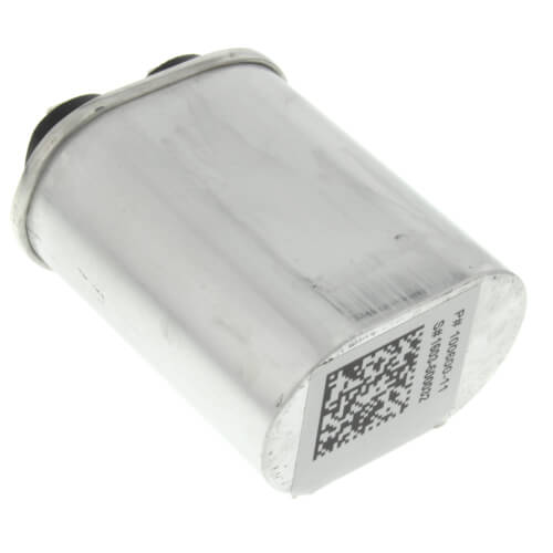 Lennox 83W77 capacitor - side view (Voltage: 370V; MFD: 7)