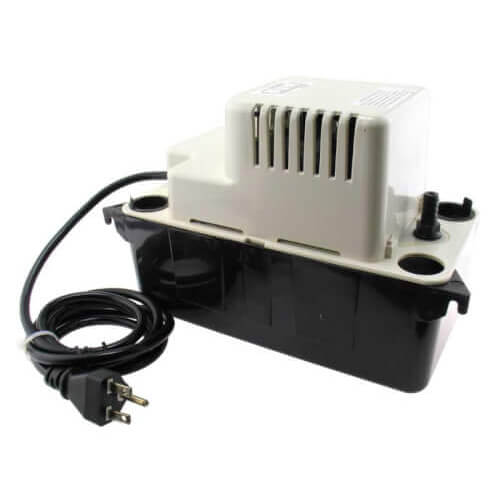 Rheem 84-VCMA-20UL-230 condensate pump - front view (Product Type: Condensate Pump)