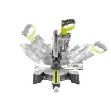 18-Volt ONE+ONE Cordless Brushless 10 in. Dual Bevel Sliding Miter Saw with 2.0 Ah Battery and Charger Kit