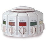 Select A Spice Plastic White Carousel