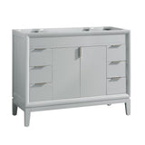 Avanity Emma 42-in White Bathroom Vanity Cabinet