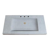 Avanity 43-in Gray Granite Bathroom Vanity Top