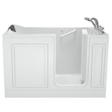 Acrylic Luxury 60 in. Right Hand Walk-In Whirlpool and Air Bathtub in White - Super Arbor