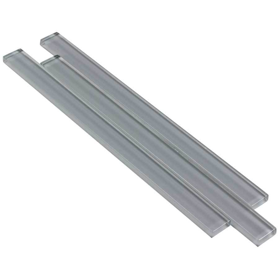Elida Ceramica Spotlight Glass Pencil Liner Tile (1-in x 12-in) - Super Arbor