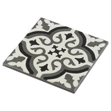 Elida Ceramica Lolita Deco Squares 6-in x 6-in Matte Porcelain Encaustic Floor Tile