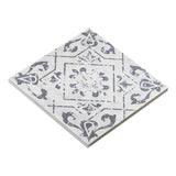 Elida Ceramica Lolita Deco Squares 6-in x 6-in Matte Porcelain Encaustic Floor Tile