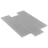Elida Ceramica Beige 4-in x 8-in Glossy Glass Subway Wall Tile - Super Arbor