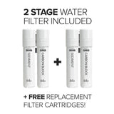 Tri-Temp 2-Stage Countertop Point of Use Water Cooler with UV Self-Cleaning