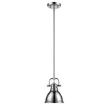 Golden Lighting Duncan Rubbed Bronze Transitional Dome Pendant Light - Super Arbor