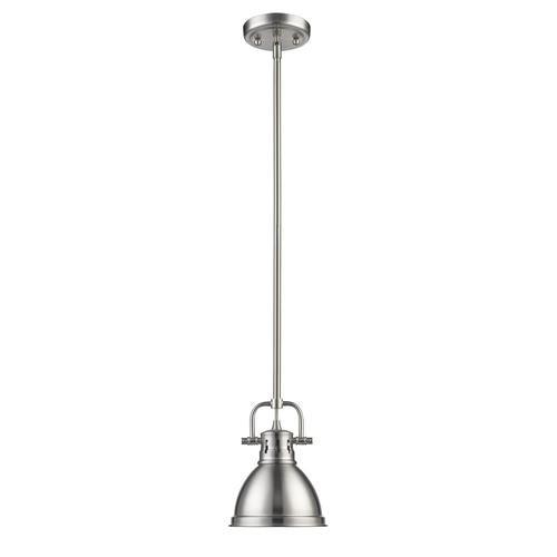 Golden Lighting Duncan Rubbed Bronze Transitional Dome Pendant Light - Super Arbor