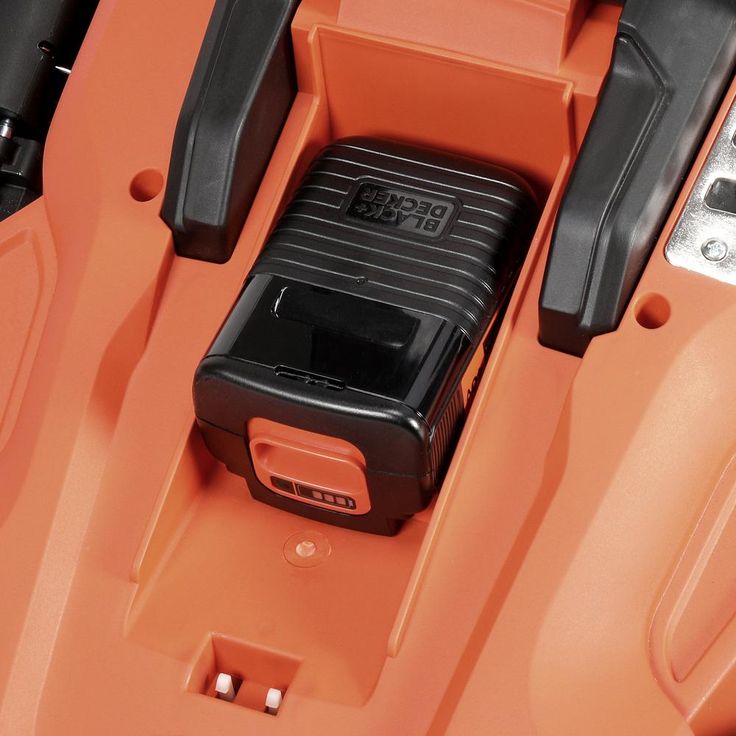 BLACK+DECKER 20 in. 40V MAX Lithium-Ion Cordless Walk Behind Push Lawn Mower with (2) 2.5Ah Batteries and Charger Included