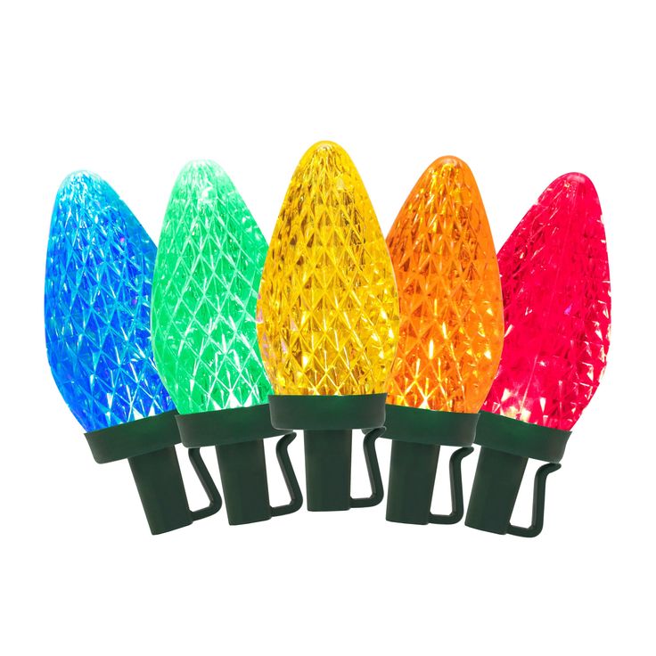 GE StayBright 75-Count 37-ft Multicolor LED Plug-In Christmas String Lights
