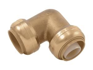 SharkBite 1/2-in Push-to-Connect x 1/2-in Push-to-Connect dia 90-Degree Standard Elbow Push Fitting