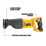 20-Volt MAX Lithium-Ion Cordless Reciprocating Saw (Tool-Only) with Bonus Compact Battery Pack 3.0 Ah
