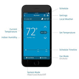 Emerson Sensi Touch Wi-Fi Smart Thermostat with Touchscreen Color Display, C-Wire Required - Super Arbor