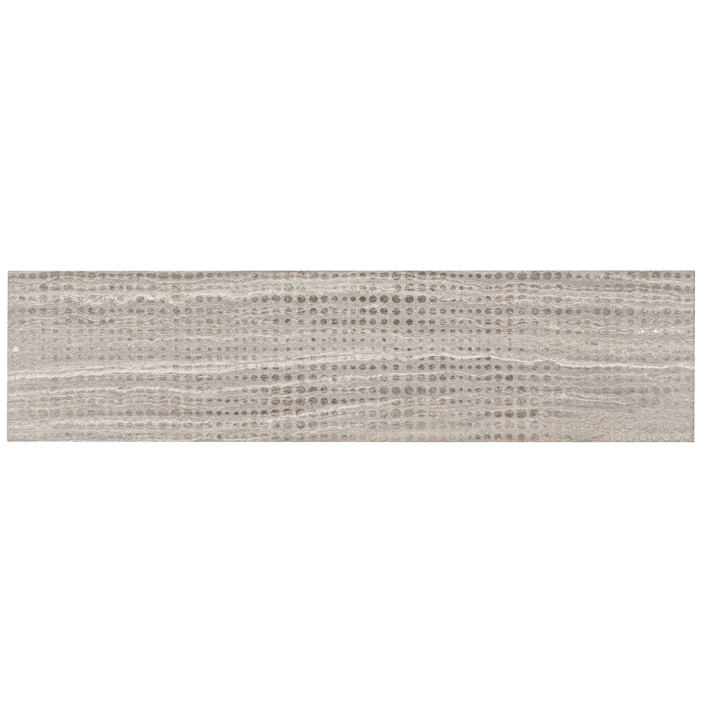 Apollo Tile Artisana Wooden Grey 3-in x 12-in Grooved Natural stone Marble Wood look Floor and Wall Tile product image