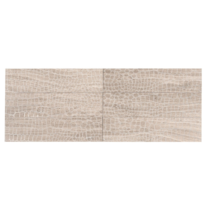 Apollo Tile Artisana Wooden Grey 3-in x 12-in Natural Natural stone Marble Wood look Floor and Wall Tile product image