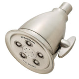 3-Spray 4.1 in. Single Wall MountHigh Pressure Fixed Adjustable Shower Head in Polished Chrome - Super Arbor