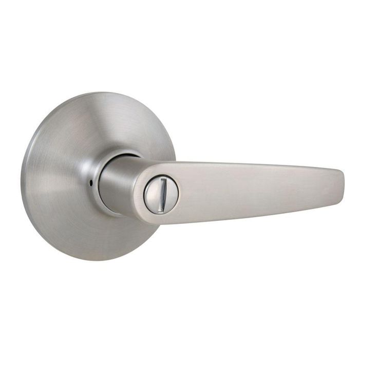 Olympic Stainess Steel Bed/Bath Privacy Door Lever