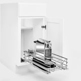 Rev-A-Shelf 14.3-in W x 5.62-in H 1-Tier Pull-Out Metal Soft-Close Basket Organizer
