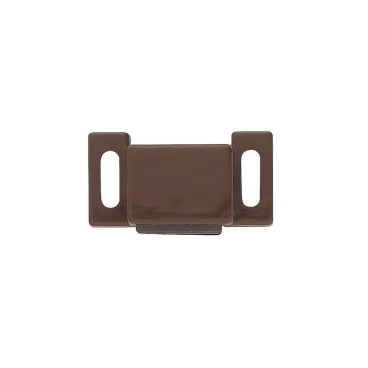 1 in. Brown Magnetic Door Catch (10-Pack)