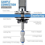 Standard Reverse Osmosis RO Drinking Water Filter Faucet