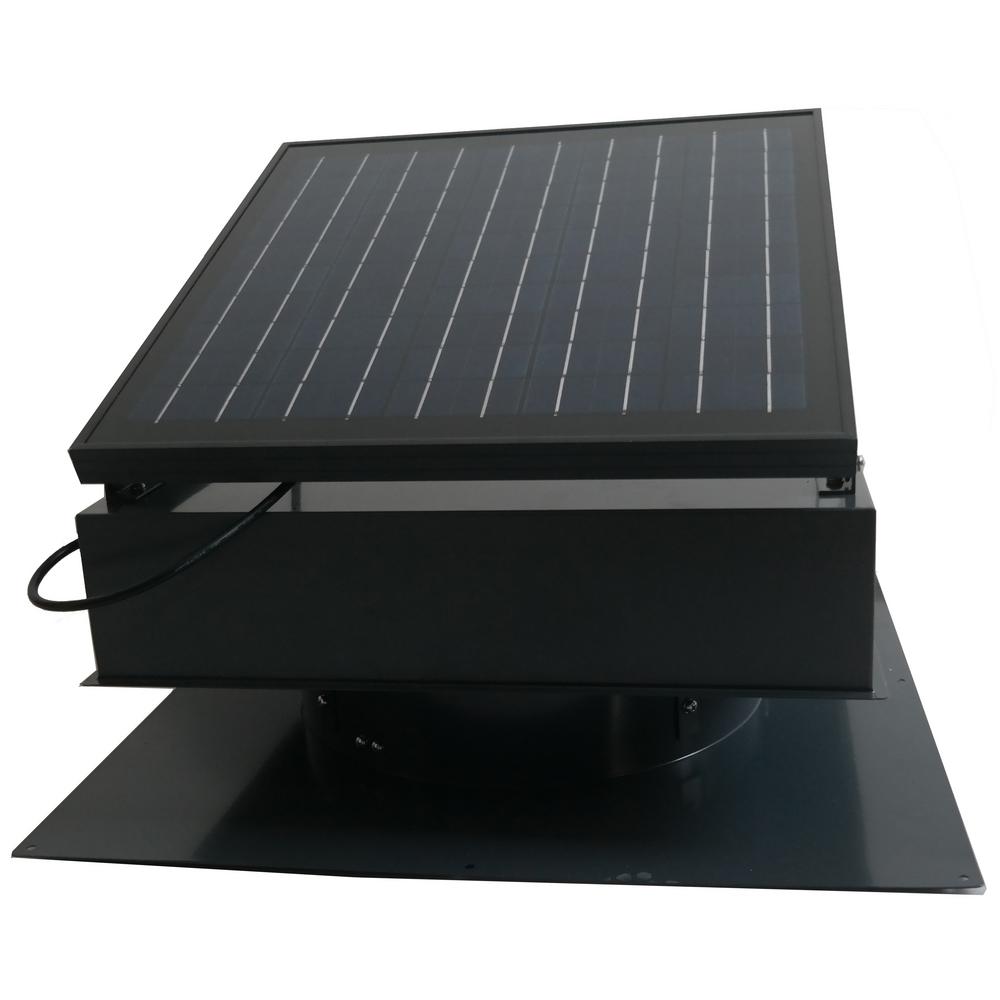 1550 CFM Powder Coated Galvanized Steel Solar Powered Attic Fan