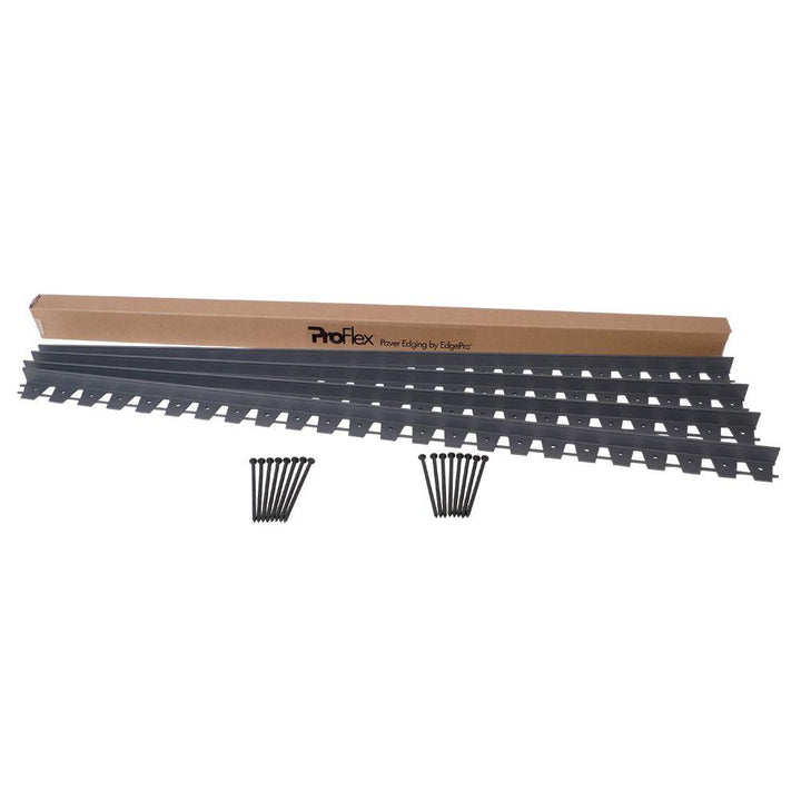 ProFlex 24 ft. Paver Edging Project Kit in Black - Super Arbor