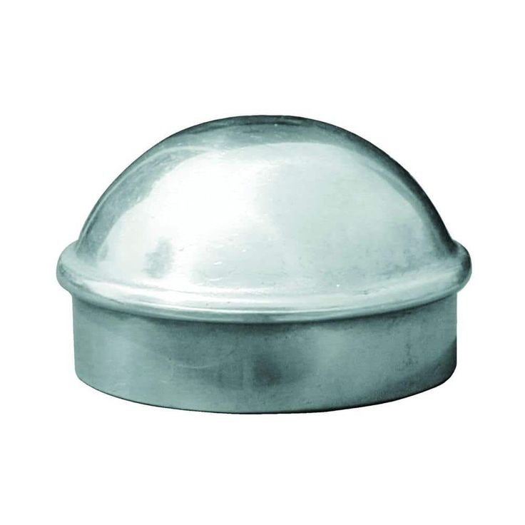 Everbilt 1-7/8 in. Aluminum Chain Link Fence Plain Dome Post Cap